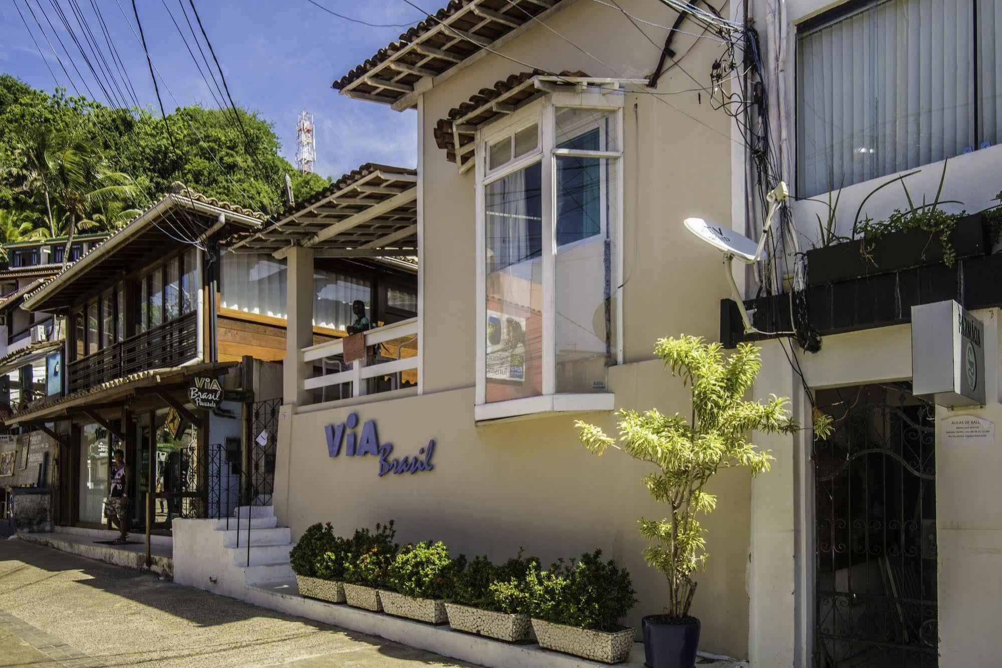 Pousada Via Brasil Morro de São Paulo Eksteriør billede